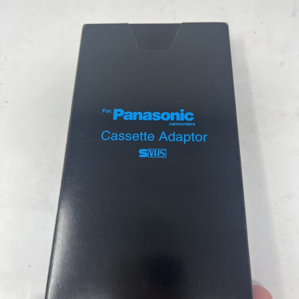 Panasonic VW-GTE7E SVHS Cassette Adaptor for Camcorders - Picture 3 of 5